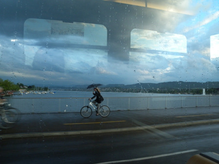 Zürich bei Regen